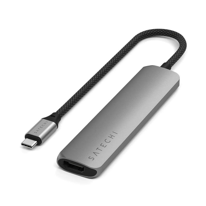 EAN 810086361755 - Satechi ST-P6SM hub de interfaz USB Tipo C 10000 Mbit/s Gris imagen 4