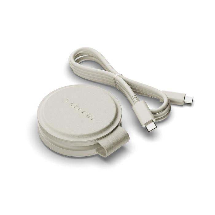 EAN 0810086362110 - Satechi OntheGo 2-in-1 Auriculares, Smartphone, Reloj inteligente Blanco USB Cargador inalámbrico Carga r imagen 3