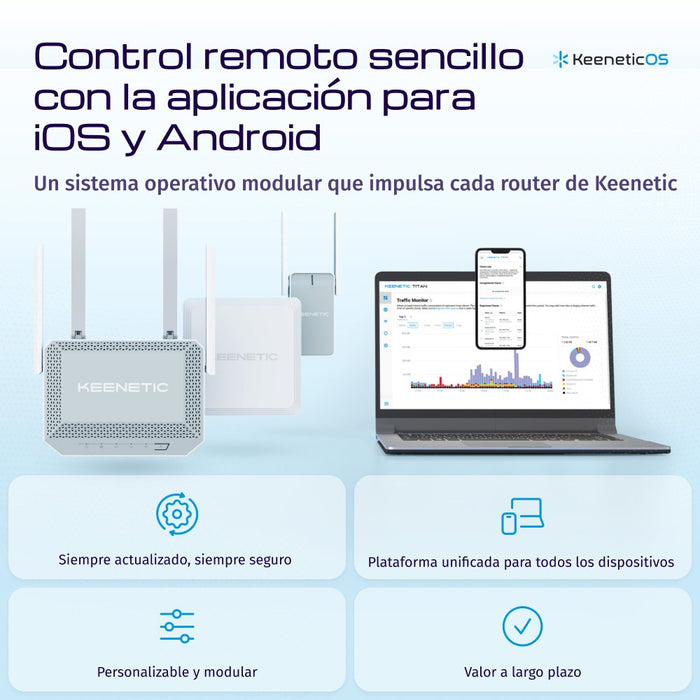 EAN 4897082922278 - Keenetic Buddy 6 SE (KN-4410) Repetidor de red Blanco, Gris 1000 Mbit/s imagen 9