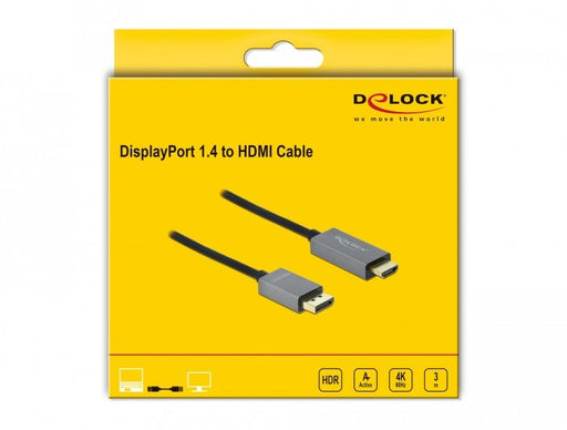 EAN 4043619859306 - DeLOCK 85930 adaptador de cable de vídeo Negro, Gris imagen 2