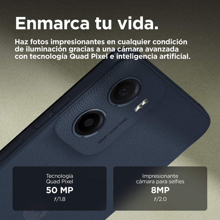 EAN 840023294228 - Motorola moto g05 16,9 cm (6.67") SIM doble Android 15 4G USB Tipo C 8 GB 128 GB 5200 mAh Azul imagen 7