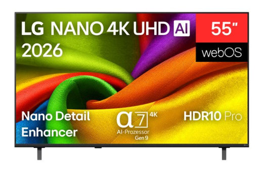 EAN 8806096768419 - LG NANO 4K UHD AI 55NU8E0B3LA Televisor 139,7 cm (55") 4K Ultra HD Smart TV Wifi Negro imagen 1