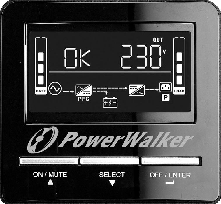 EAN 4260074982053 - PowerWalker 3000 CW sistema de alimentación ininterrumpida (UPS) Línea interactiva 30 kVA 2100 W imagen 4