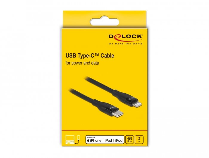 EAN 4043619866380 - DeLOCK 86638 cable de teléfono móvil USB C imagen 3