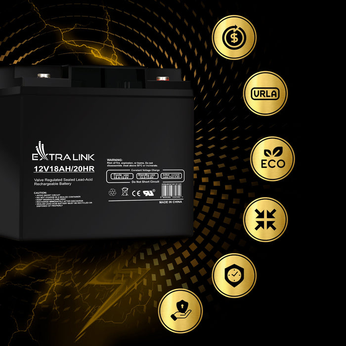 EAN 5902560366334 - Extralink AKUMULATOR BATTERY ACCUMULATOR AGM 12V 18AH - Batterie - 18.000 mAh Sealed Lead Acid (VRLA) 13, imagen 15
