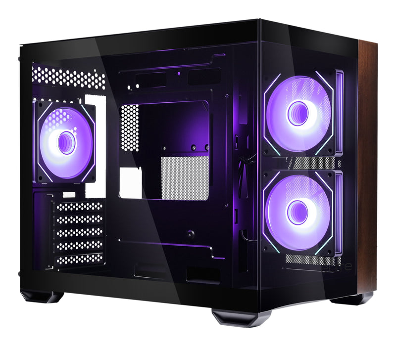 EAN 4719512160817 - Cooler Master Elite 481 Wood Mini Tower Negro imagen 1