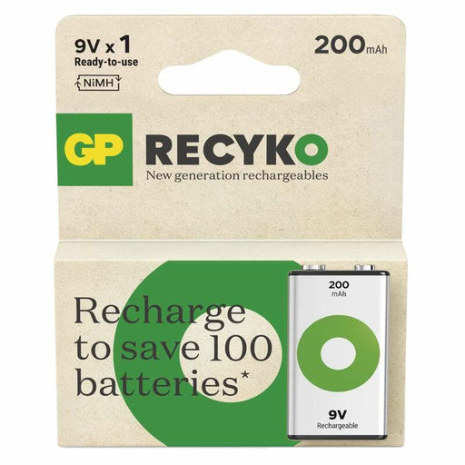 EAN 4891199212710 - GP Batteries Recyko B2552 batería recargable industrial Níquel-metal hidruro (NiMH) 200 mAh 8,4 V imagen 2
