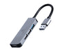 EAN 8716309124164 - Gembird UHB-U3P1U2P3-01 base para portátil y replicador de puertos Alámbrico USB 3.2 Gen 1 (3.1 Gen 1) Ty imagen 2
