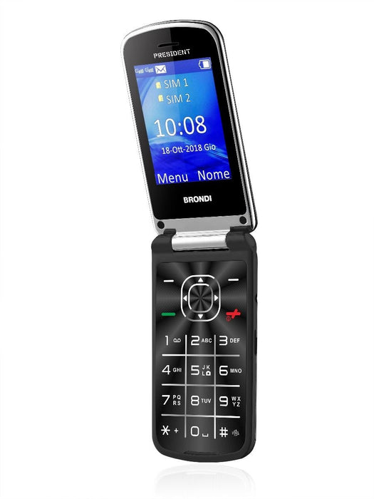 EAN 8015908750706 - Brondi President 7,62 cm (3") 130 g Negro Característica del teléfono imagen 3