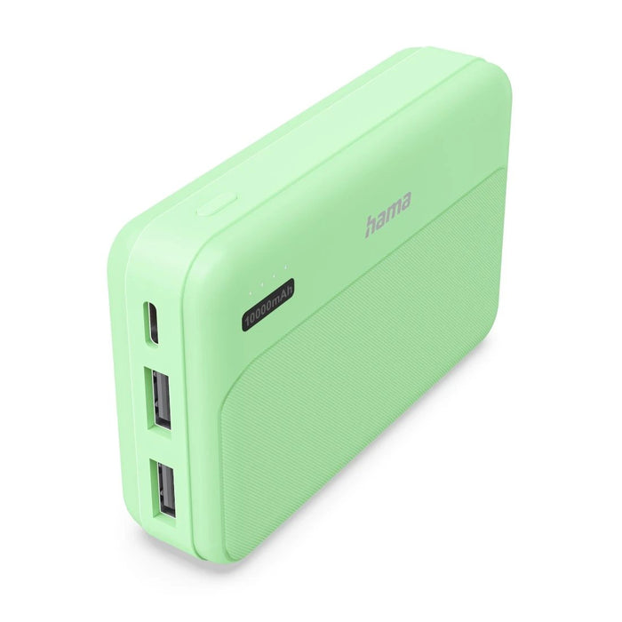 EAN 4047443554727 - Hama Pocket 10 Polímero de litio 10000 mAh Verde imagen 1