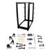 EAN 0065030858519 - StarTech.com 4POSTRACK25U armario rack Rack o bastidor independiente Negro imagen 7