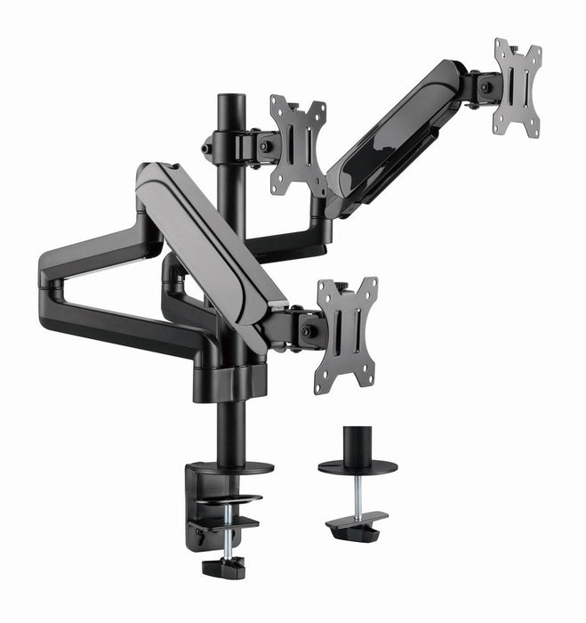 EAN 8716309127646 - Gembird MA-DA3-01 soporte para monitor 68,6 cm (27") Escritorio Negro imagen 2