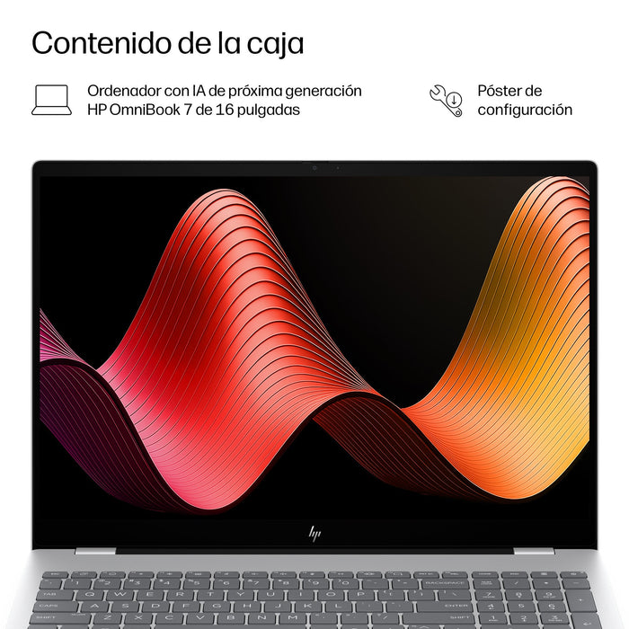 EAN 0199896326476 - HP OmniBook 7 Laptop Next Gen AI 16-bh0006ns Copilot+ PC Intel Core Ultra 7 356H Portátil 40,6 cm (16") P imagen 6