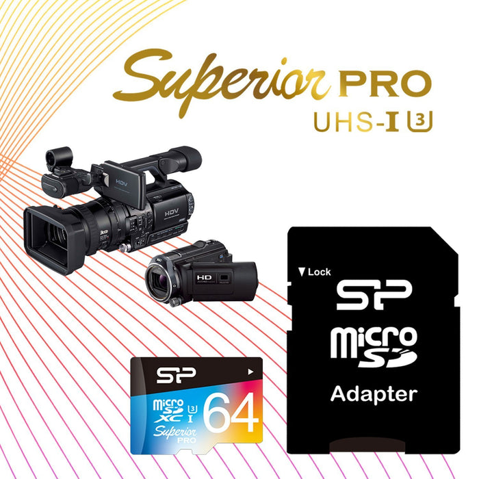 EAN 4712702644050 - Silicon Power Superior Pro 64 GB MicroSDXC UHS-III Clase 10 imagen 5