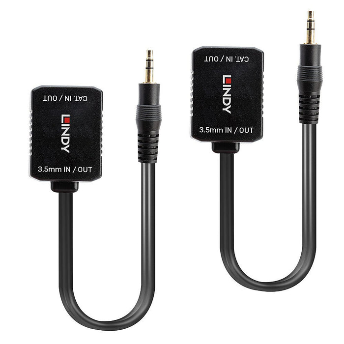 EAN 4002888704502 - Lindy 70450 extensor audio/video Transmisor y receptor de señales AV Negro imagen 2