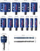 EAN 4059952535937 - Bosch 2 608 900 447 sierra de corona Taladro 11 pieza(s) imagen 3