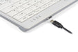 EAN 8719274677444 - BakkerElkhuizen UltraBoard 950 V2 teclado Hogar USB + Bluetooth QWERTZ Alemán Gris Oscuro, Gris claro imagen 7
