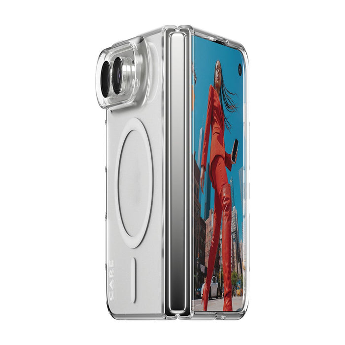 EAN 5715685044908 - PanzerGlass CARE™ by ® SL1M Case Transparent w. White MagSafe iPhone Duo funda para teléfono móvil 19,3 c imagen 1