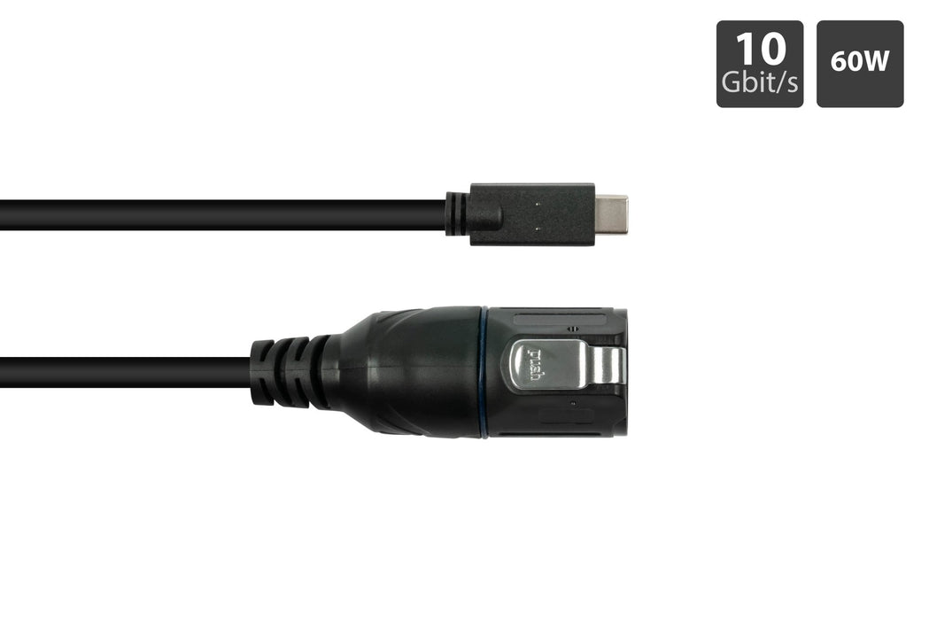 EAN 4014619881215 - Alcasa IC01-16U3101-005 cable USB USB 3.2 Gen 2 (3.1 Gen 2) 0,5 m USB C Negro imagen 2