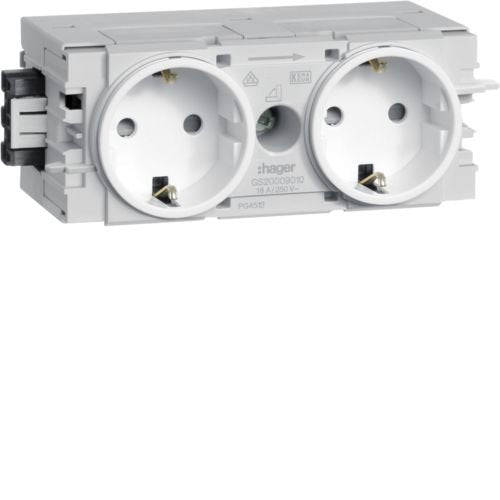 EAN 4012740993708 - Hager GS20009016 toma de corriente Blanco imagen 1