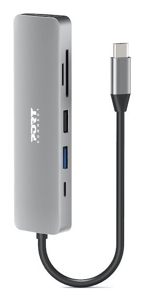 EAN 3567049001629 - Port Designs 900162 hub de interfaz USB Tipo C Plata imagen 1