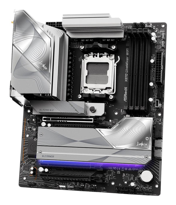 EAN 4711581491823 - Asrock X870 LiveMixer WiFi AMD X870 Zócalo AM5 ATX imagen 4