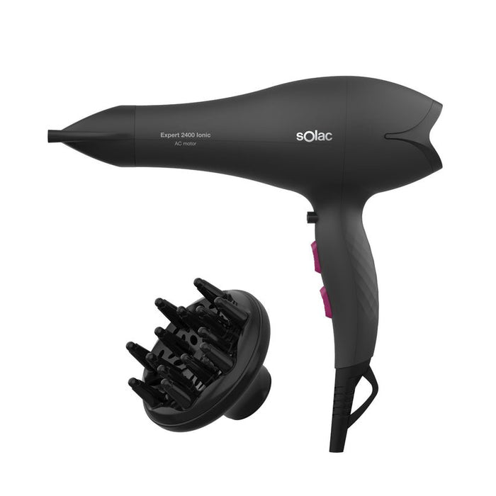 EAN 8433766000618 - Solac S90006100 secador 2400 W Negro imagen 1