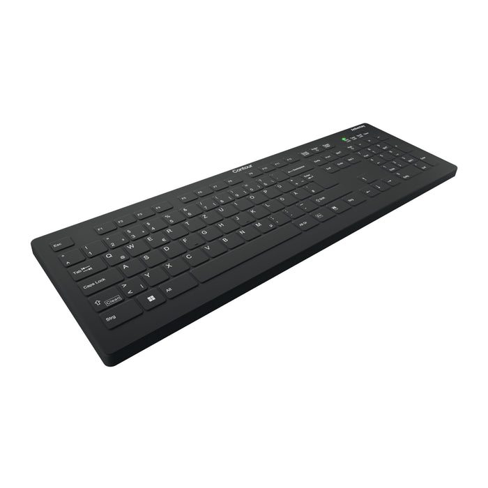 EAN 7061112455631 - Contour Design Active Key AK-C8112 teclado Médico RF inalámbrico QWERTZ Alemán Negro imagen 2