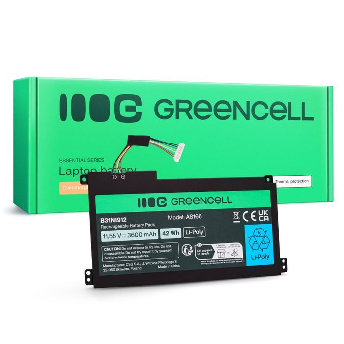 EAN 5904326376786 - Green Cell AS166 refacción para laptop Batería imagen 2