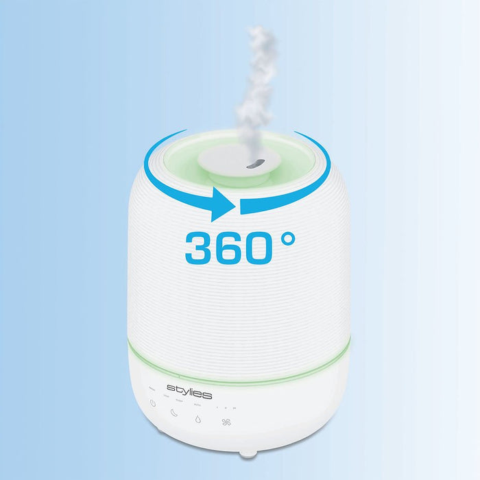 EAN 7640115593924 - Stylies Lynx humidificador Ultrasónica 3 L Blanco 23 W imagen 4