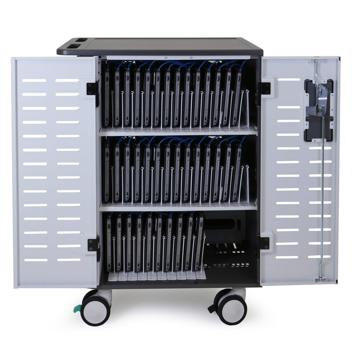 EAN 698833076011 - Ergotron Zip40 Carro de gestión y carga para dispositivos portátiles Negro, Gris imagen 3