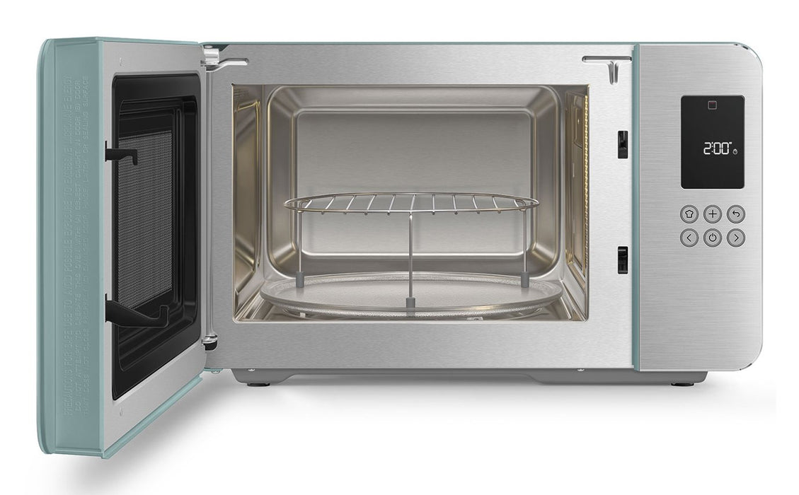 EAN 8017709356491 - Smeg MOC01EGMEU microondas Verde Microondas con grill Encimera 29 L 1450 W imagen 6