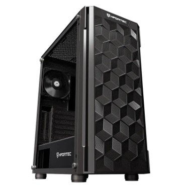 EAN 8435443721724 - Nfortec NF-CS-AZIR-B carcasa de ordenador Torre Negro imagen 1