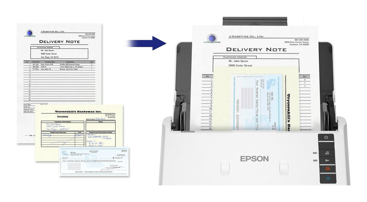 EAN 8715946745749 - Epson WorkForce DS-530III Escáner alimentado con hojas 600 x 600 DPI A4 Blanco imagen 10