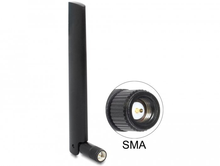 EAN 4043619897704 - DeLOCK NB-IoT antena para red Antena omnidireccional SMA 3 dBi imagen 2