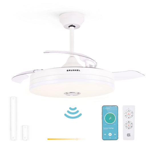 EAN 8426156018911 - Grunkel SKYWIND-42BT2 ventilador Blanco, Madera imagen 2