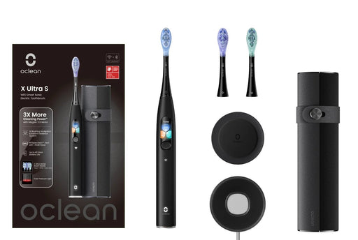 EAN 6970810553499 - Oclean X Ultra S Set Adulto Cepillo de dientes oscilante Negro imagen 2