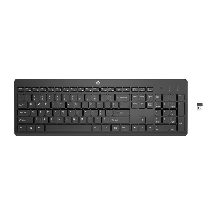 EAN 0195908430049 - HP 230 Wireless Keyboard teclado Universal RF inalámbrico Negro imagen 1