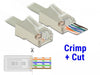 EAN 4043619864546 - DeLOCK 86454 conector RJ-45 Transparente imagen 2