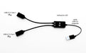 EAN 8595611707384 - i-tec USB-A Cable HUB 2 port (2x USB-A) cable USB USB 3.2 Gen 1 (3.1 Gen 1) 0,1 m USB A 2 x USB A Negro imagen 7
