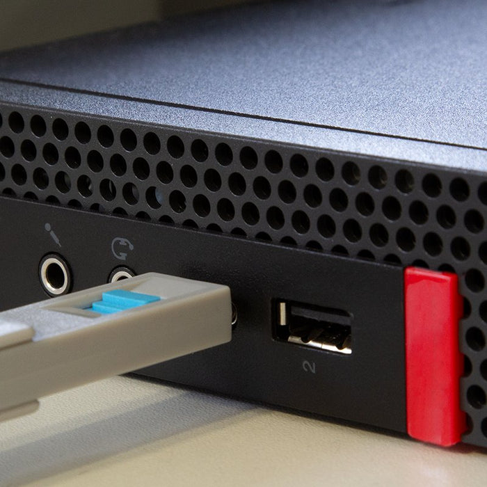 EAN 4052792057324 - LogiLink AU0052 bloqueador de puerto USB Tipo C Azul, Gris 1 pieza(s) imagen 3