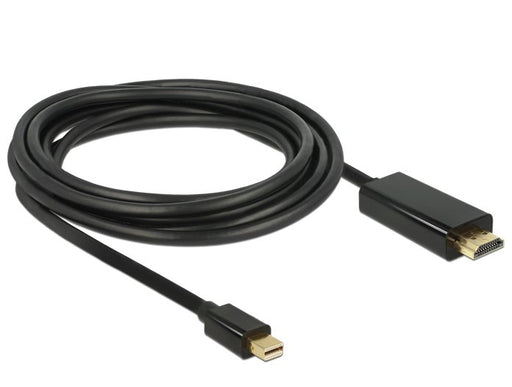 EAN 4043619837007 - DeLOCK 83700 adaptador de cable de vídeo 3 m HDMI Mini DisplayPort Negro imagen 1