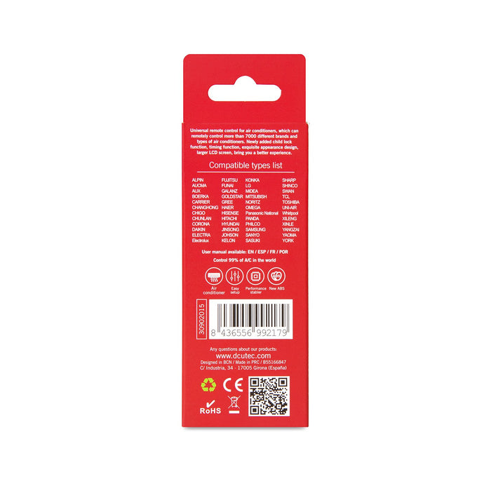 EAN 8436556992179 - DCU Advance Tecnologic 30902015 mando a distancia RF inalámbrico TV, Sintonizador de TV, Receptor de tele imagen 3