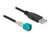 EAN 4043619904907 - DeLOCK 90490 cable coaxial USB 2.0 Type-A Negro imagen 1