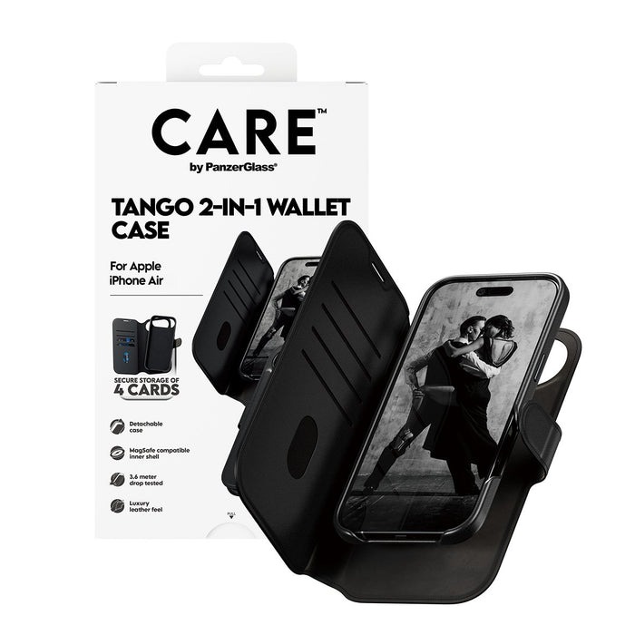 EAN 5715685026768 - PanzerGlass CARE™ by ® Tango 2-in-1 Wallet Case w. MagSafe iPhone Air funda para teléfono móvil Negro imagen 5