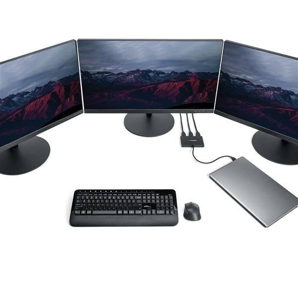 EAN 0065030867276 - StarTech.com MSTCDP123HD Adaptador gráfico USB 3840 x 2160 Pixeles Negro imagen 4