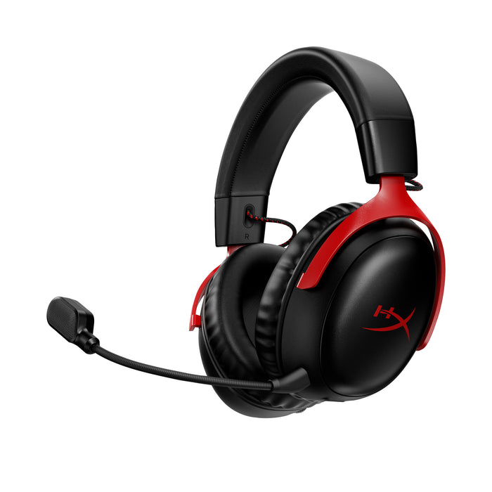 EAN 0197029611734 - HyperX Cloud III Wireless BLK/RED GAM HEADSET Inalámbrico y alámbrico Diadema Juego USB tipo A Negro, Roj imagen 1