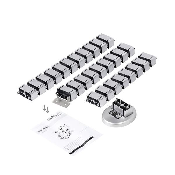 EAN 65030870764 - StarTech.com CMVBMOD organizador de cables Escritorio Pasacables Plata 1 pieza(s) imagen 3