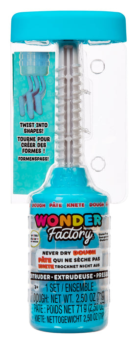 EAN 0035051532262 - MGA Entertainment Wonder Factory Never Dry Dough Extruder - Teal Pasta para modelar 71 g Azul 1 pieza(s) imagen 4