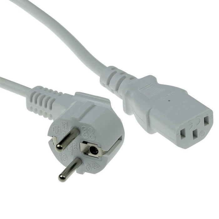 EAN 8716065467376 - ACT AK5402 cable de transmisión Blanco 1 m CEE7/7 C13 acoplador imagen 1